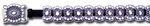 Leather Belt w/ Extra Crystal Butterfly Conchos