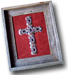 Small Multi Butterfly Framed Cross