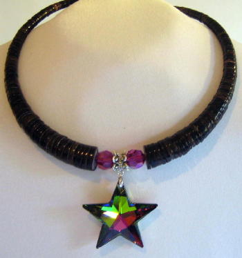 Vitreal Crystal Star Necklace
